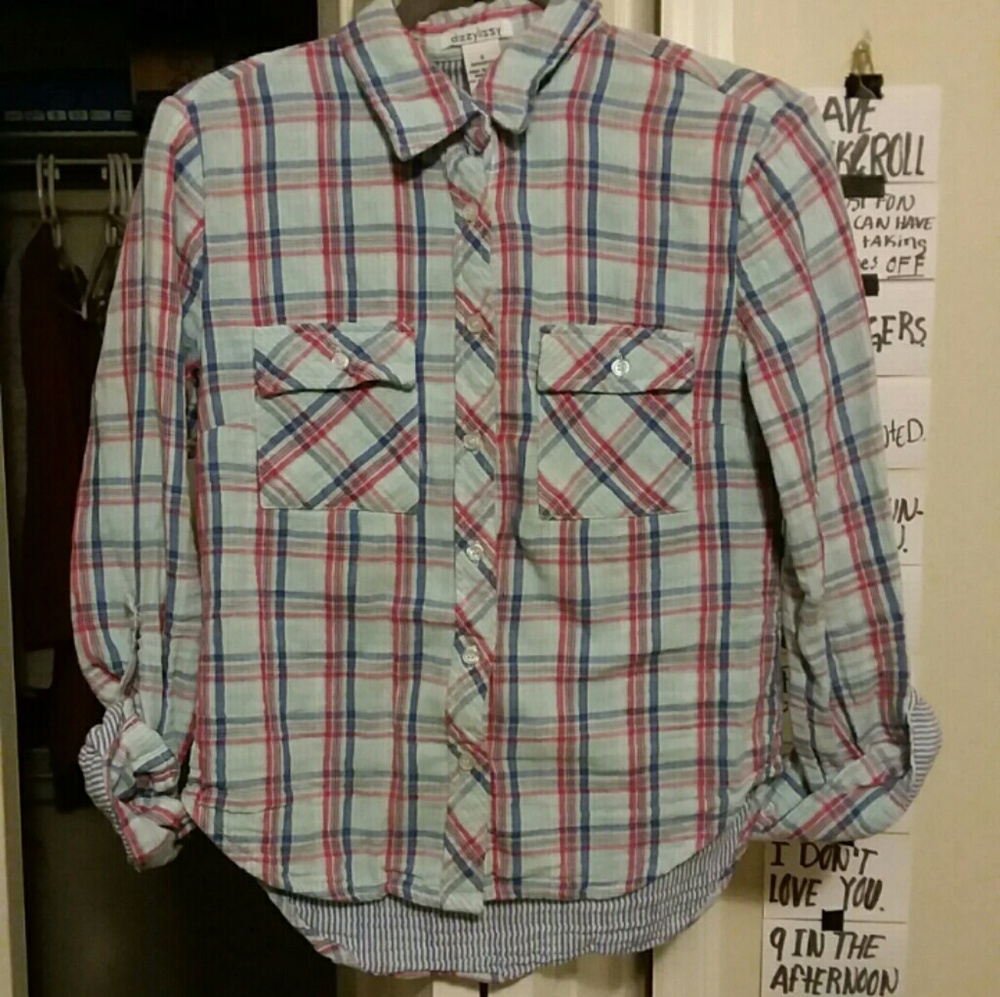 Blue Shirt For Cold Days
